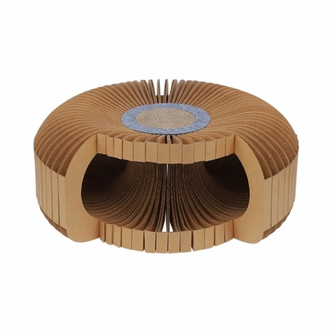 Домик для кошек Xiaomi Mini Monstar DIY Corrugated Grab Board Tunnel Cat Litter Stool (XS50-5002)