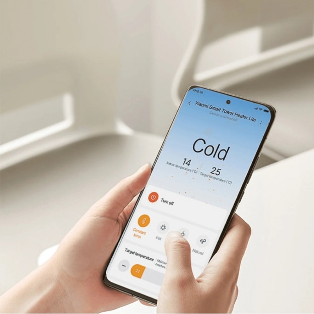 Умный вертикальный обогреватель Xiaomi Mijia Vertical Heater Lite (LSNFJ02LX)
