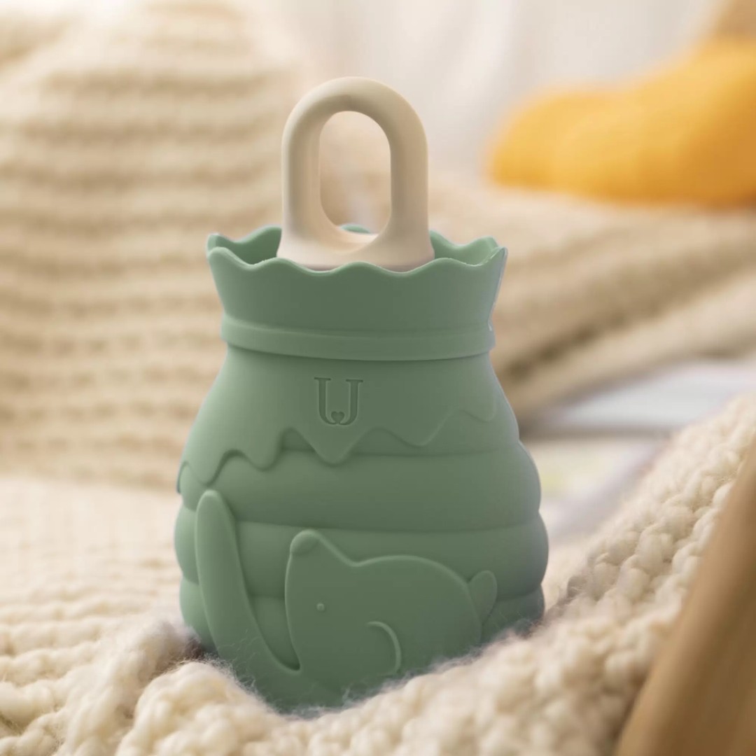 Силиконовая грелка Xioami Jordan Judy Bear Hot Water Bottle Size S Green (WD0032-S)