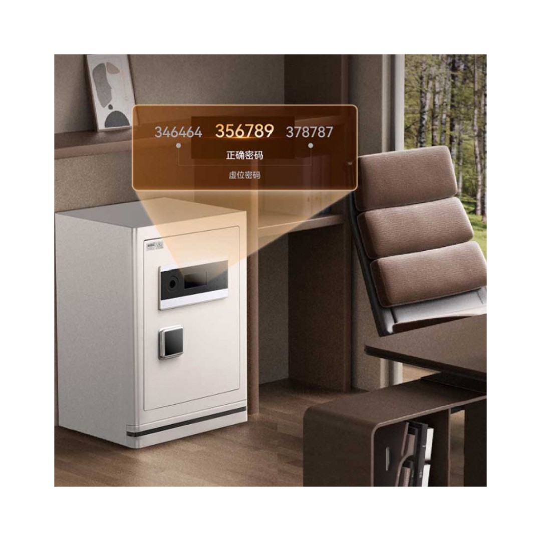 Умный электронный сейф со сканером отпечатка пальца Xiaomi CRMCR Kalinglebao Smart Safe With Fingerprint Scanner (FDG-A10/D-58-LB)