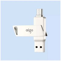 USB-Flash-накопитель Xiaomi Aigo Patriot Dual Interface Metal U Disk Type-C-USB 64GB (U350)