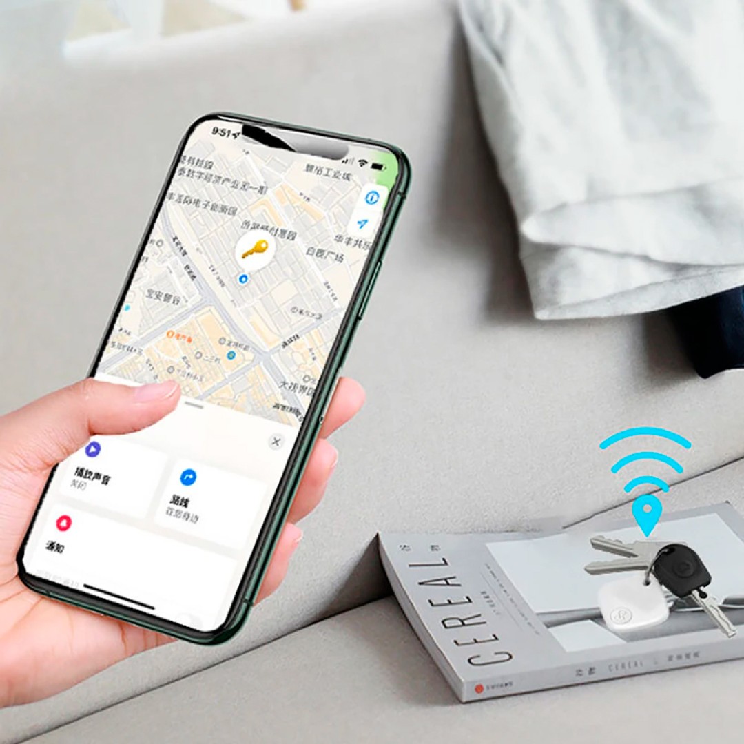 Умный брелок Baseus T2 Intelligent Rope Type Anti-loss Device (ZLFDQT2-02)