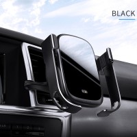 Автомобильный держатель с беспроводной зарядкой Baseus Rock-Solid Electric Holder Wireless Charger (WXHW01-01)