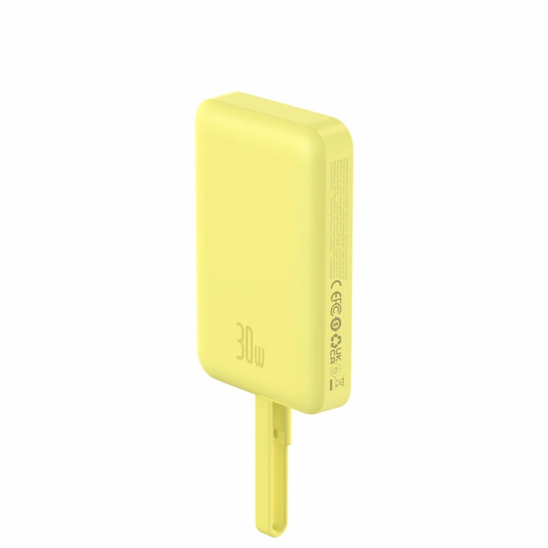 Беспроводной внешний аккумулятор Baseus Magnetic 30W 10000mAh (P1002210B223-00)