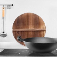 Чугунная сковорода-вок Xiaomi Yi Wu Yi Shi Сast Iron Wok