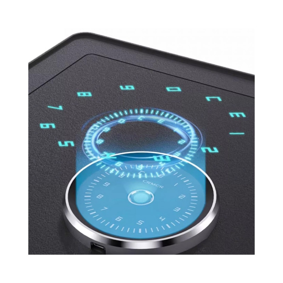 Умный электронный сейф со сканером отпечатка пальцев Xiaomi CRMCR Smart Safe Deposit Box Black (BGX-X1-100MK)