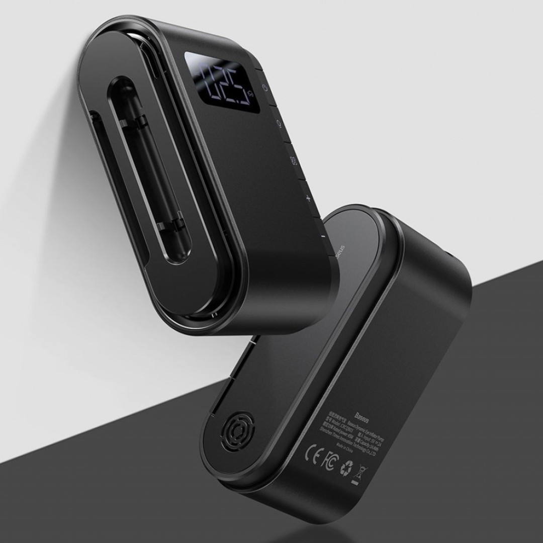 Автомобильный насос Baseus Dynamic Eye Inflator Pump (CRCQB03-01)