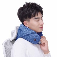 Дорожная подушка с накидкой Xiaomi Xiaobao Neck Pillow Smart Sleep с аккумулятором