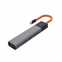 Адаптер Xiaomi MIIIW Type-C HUB Adapter 5 in 1 (MWCMA05)