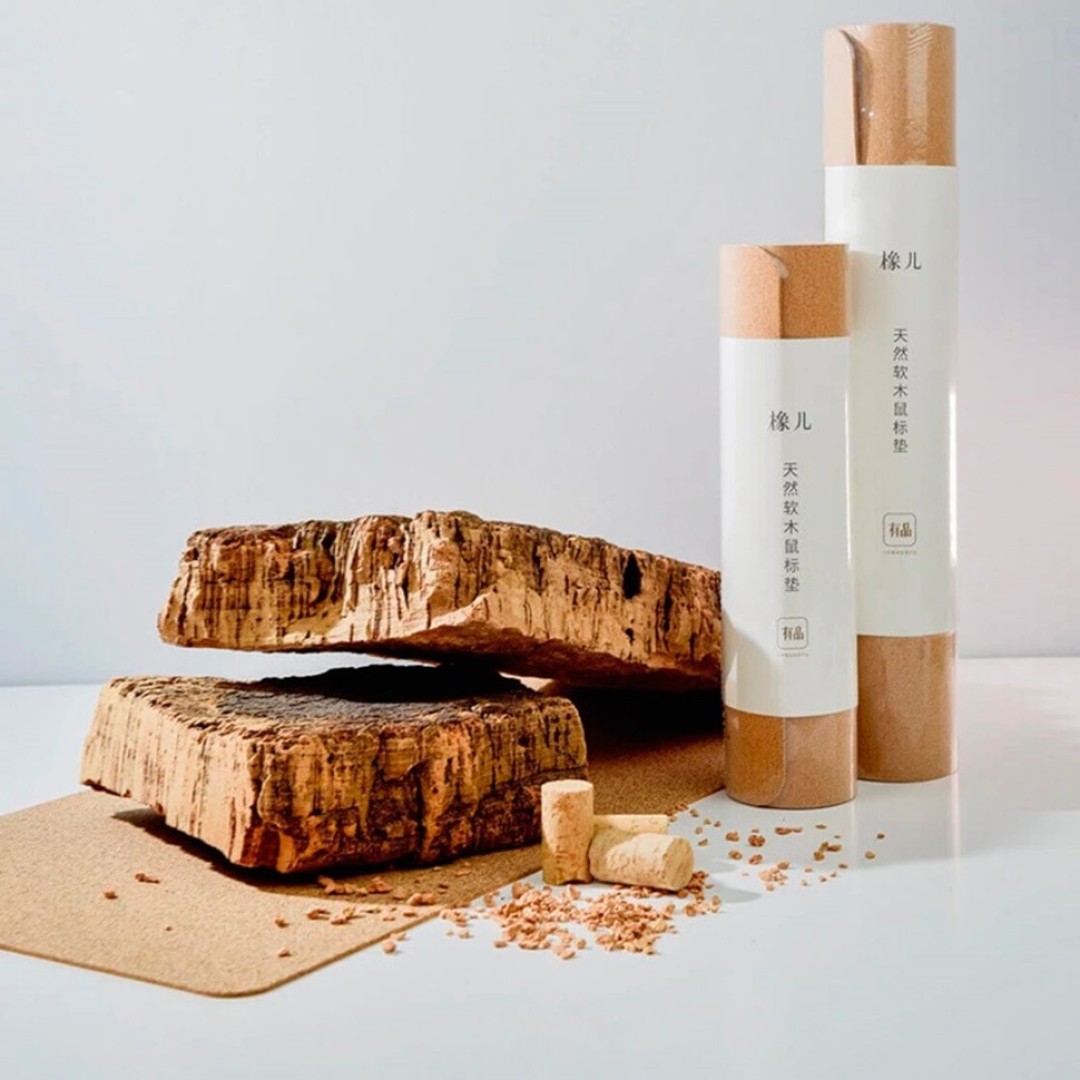 Коврик для мыши пробковый Xiaomi Oak Natural Cork Mouse Pad