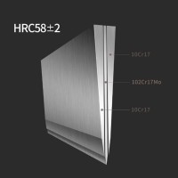 Набор стальных ножей Xiaomi Huo Hou Composite Steel Kitchen Knife Set (4 ножа + подставка) (HU0033)