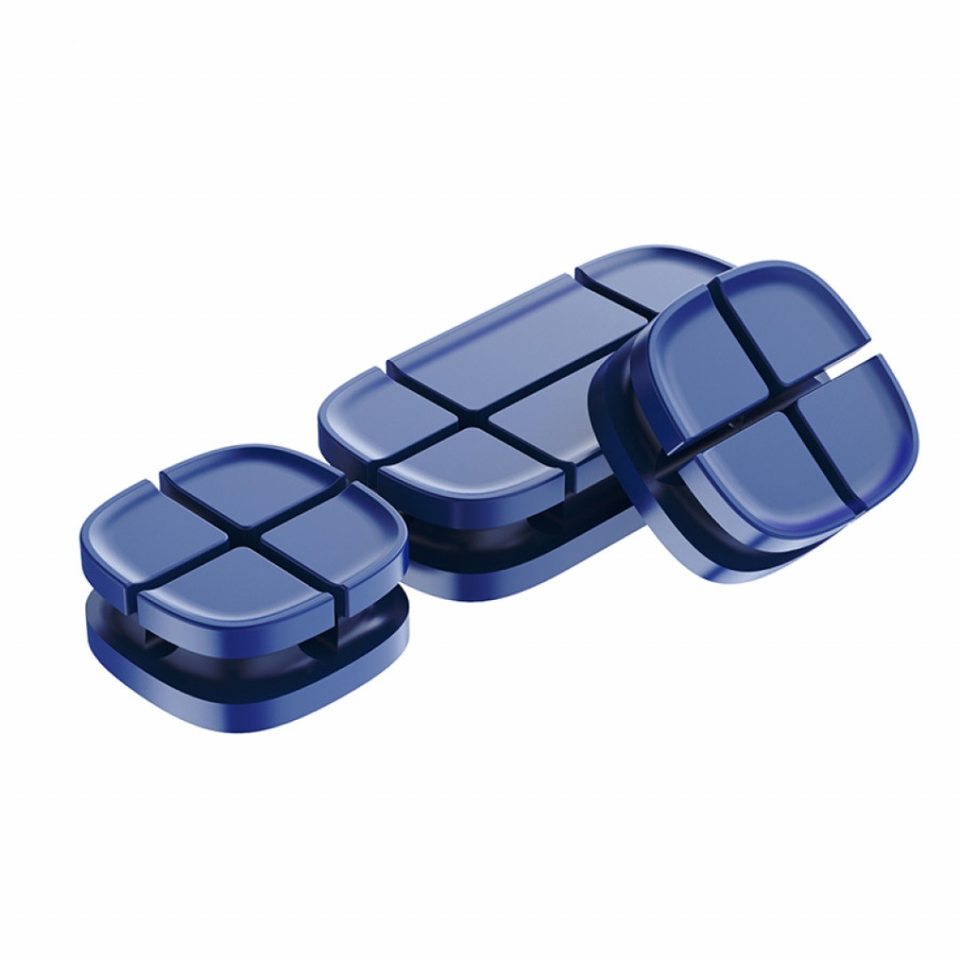 Держатель для проводов Baseus Cross Peas Cable Clip (ACTDJ-01)
