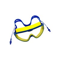 Детские очки для плавания квадратные с берушами Xiaomi Sportsoul Children's Large Frame Swimming Goggles (YJ501L)