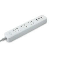 Удлинитель Xiaomi Mi Power Strip 3 Socket + 3 USB Black (XMCXB01QM)