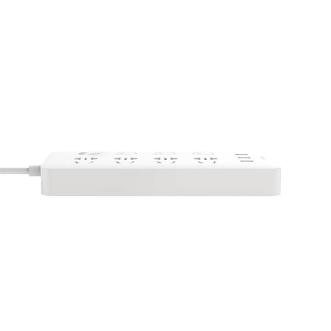 Удлинитель Xiaomi Mi Power Strip 4 Socket + 3 USB White (MJSWSKCXB-01QM)
