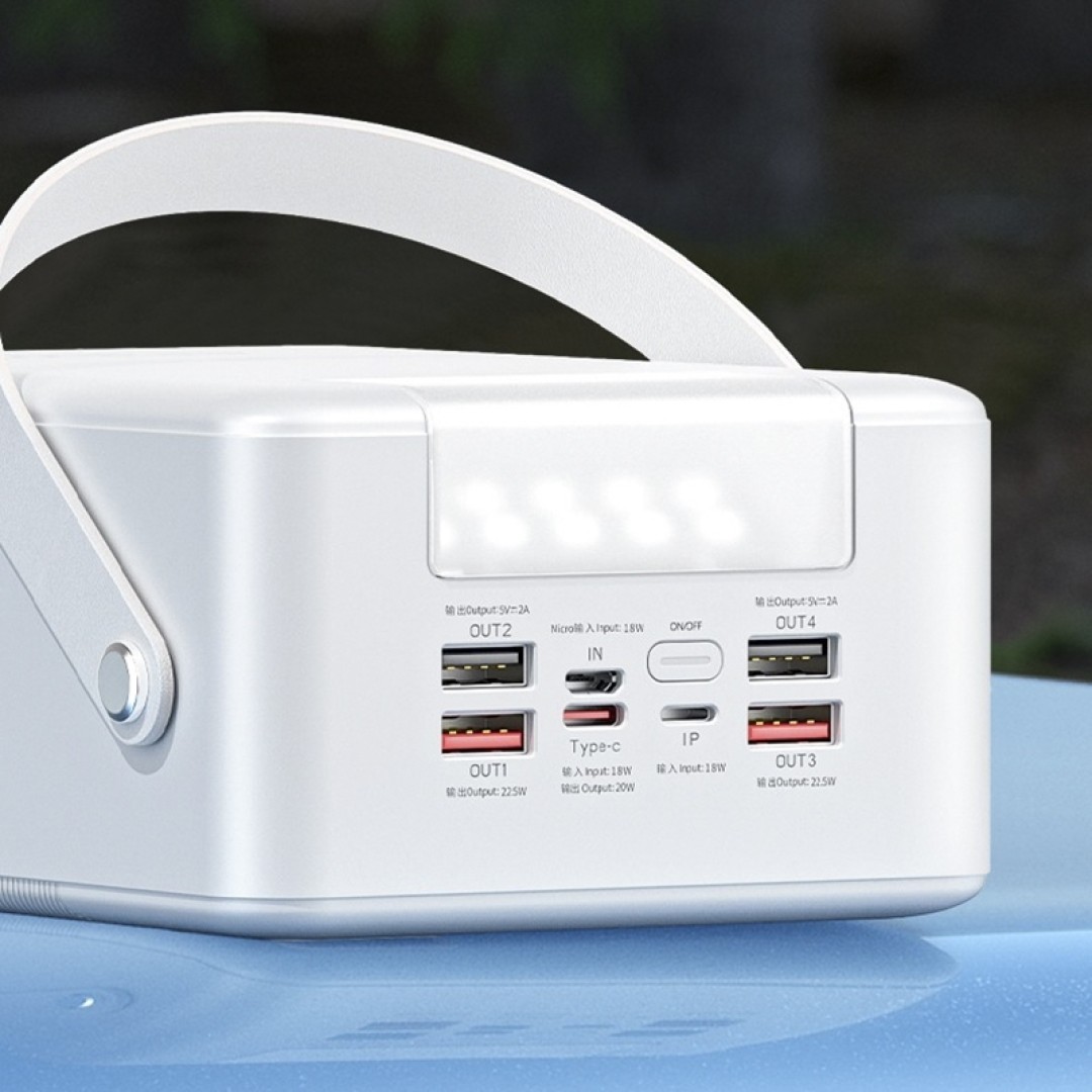 Внешний аккумулятор WEKOME Power Bank 60000mAh 22.5W (WP-76)