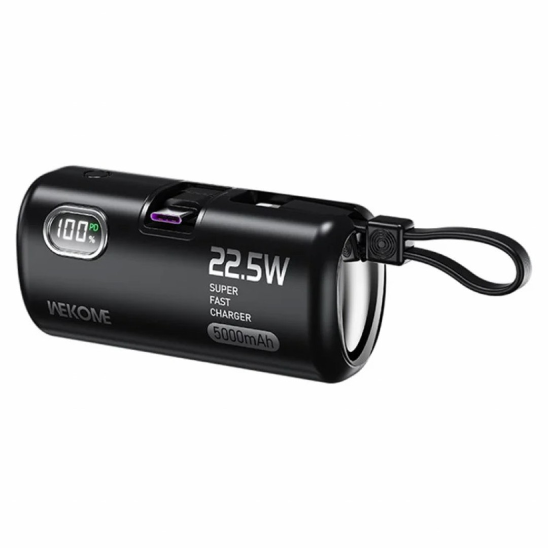 Внешний аккумулятор WEKOME Power Bank 5000mAh Companion Series 22.5W Super Fast Charging Emergency (WP-19)