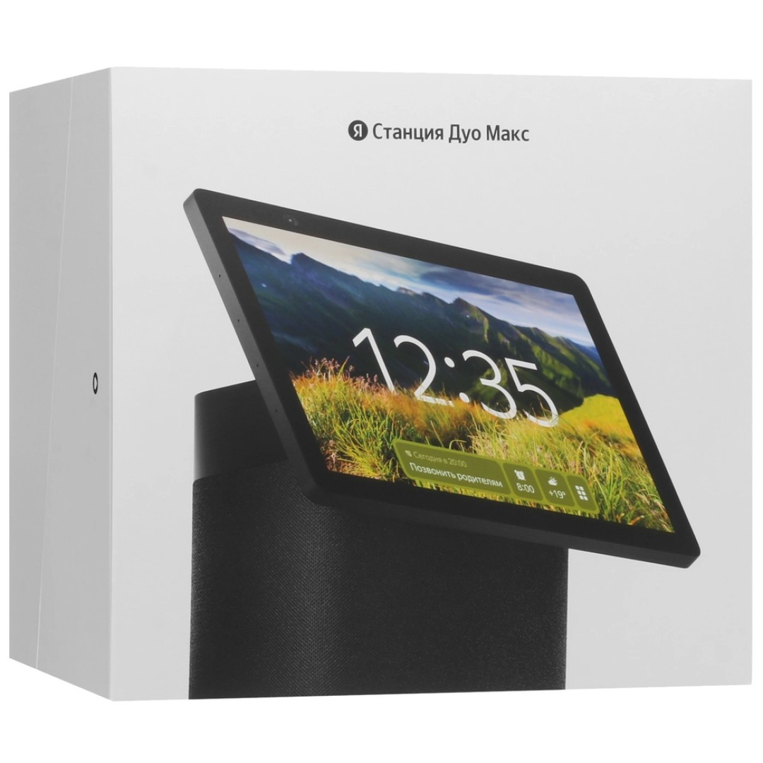 Умная колонка Яндекс Станция Дуо Макс (YNDX-00055BLK)