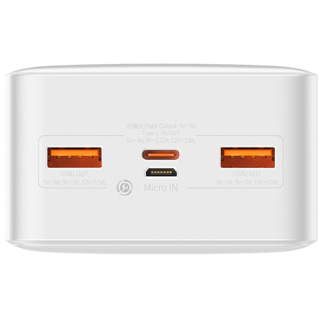 Внешний аккумулятор Baseus Bipow Digital Display 30000mah 20W (PPDML-N02)