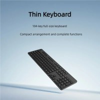 Комплект клавиатура+мышь Xiaomi MIIIW Wireless Keyboard and Mouse Combo Gen 3 (MW24PB03)
