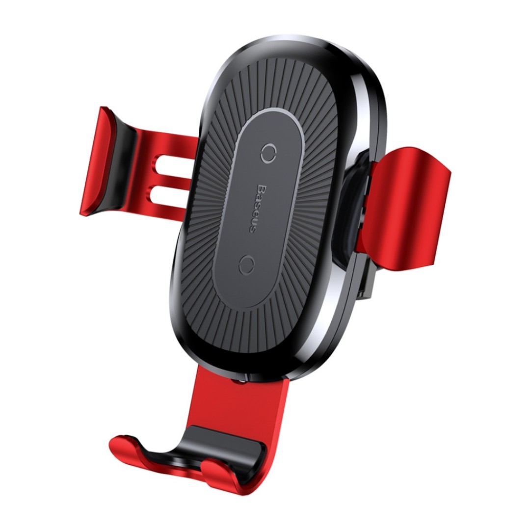 Автомобильный держатель с беспроводной зарядкой Baseus Osculum Type Wireless Charger Gravity Car Mount (WXYL-A01)