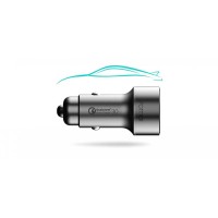 Автомобильное зарядное устройство Xiaomi 70mai Car Charger QC 3.0 Silver (CC02)