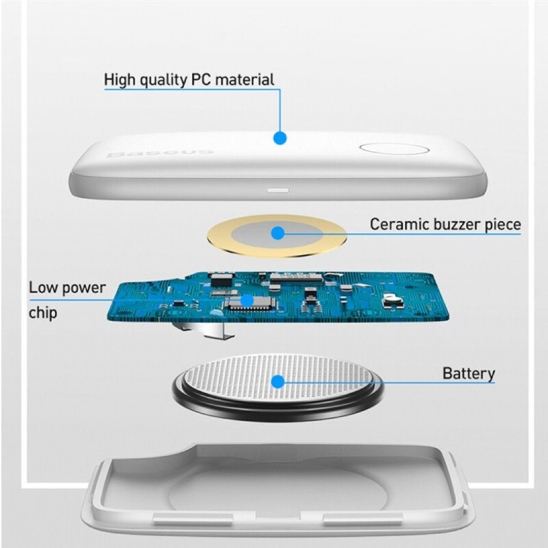 Умный брелок Baseus T2 Intelligent Rope Type Anti-loss Device (ZLFDQT2-02)