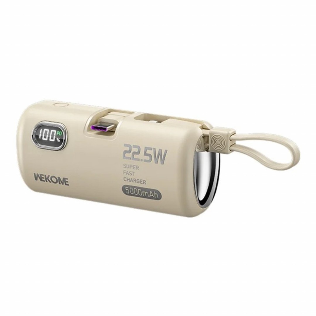 Внешний аккумулятор WEKOME Power Bank 5000mAh Companion Series 22.5W Super Fast Charging Emergency (WP-19)