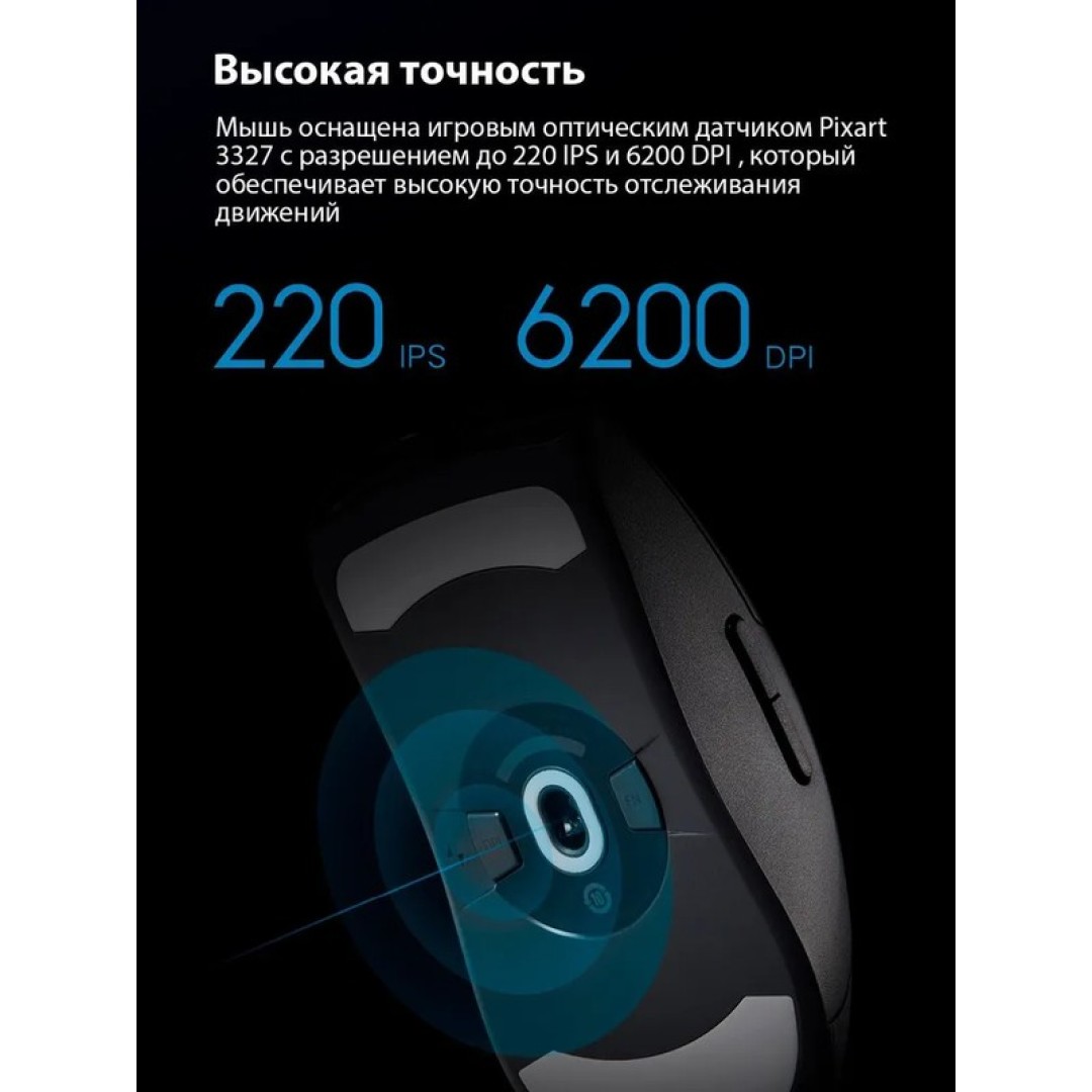 Мышь игровая Xiaomi Mi Game Mouse Lite Dark Gray (YXSB01YM)