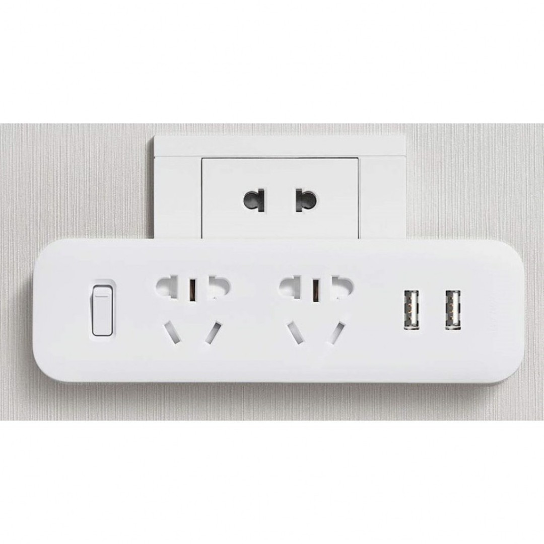 Разветвитель Xiaomi Mi Power 2 USB + 2 Extension socket (NRB4022CN)