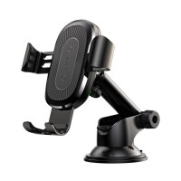 Автомобильный держатель с беспроводной зарядкой Baseus Osculum Type Wireless Charger Gravity Car Mount (WXYL-A01)