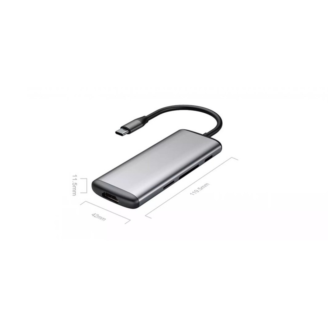 Многофункциональный адаптер Xiaomi HAGiBiS USB-C (UC39-PDMI)