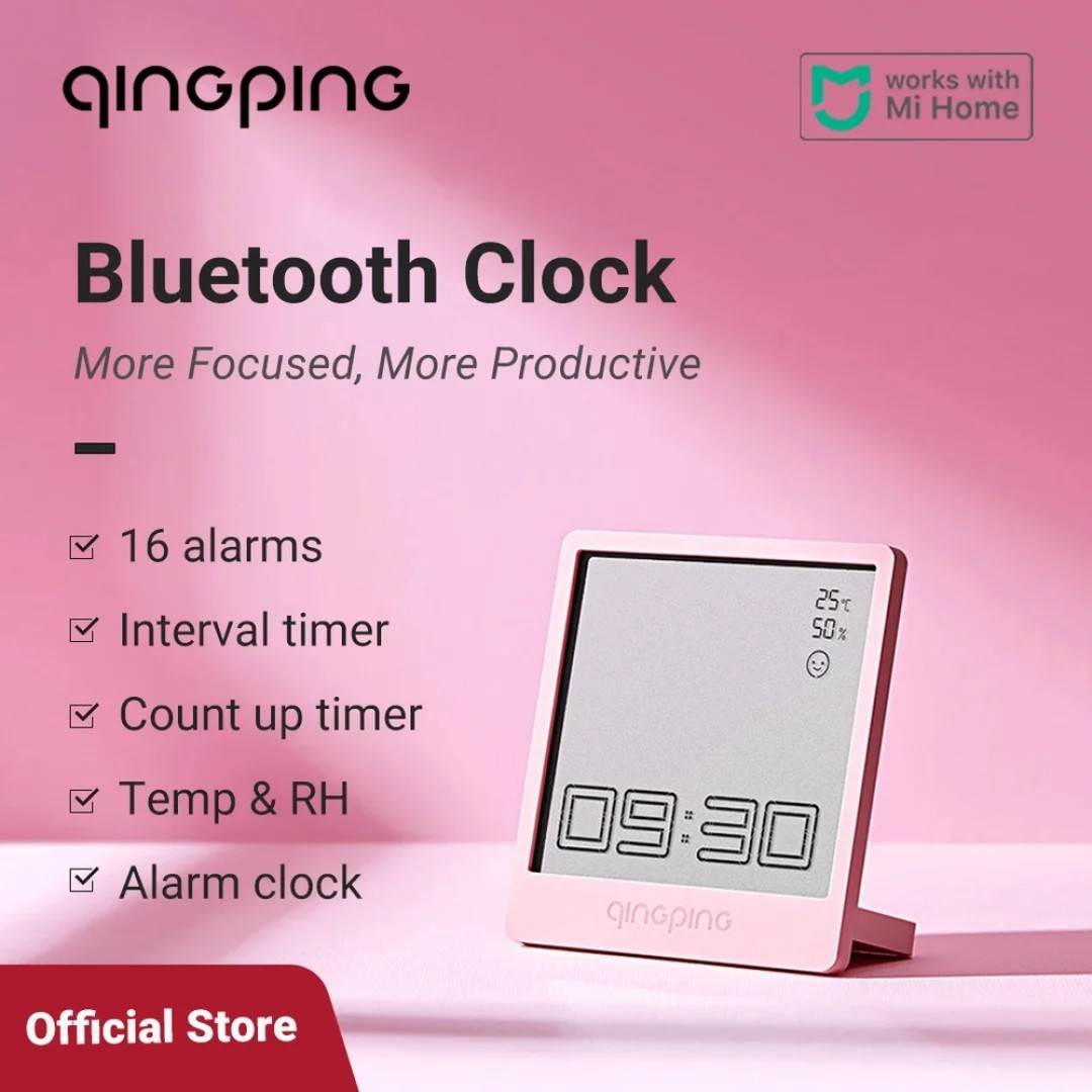 Умный будильник Xiaomi Qingping Bluetooth Alarm Clock (CGC1)