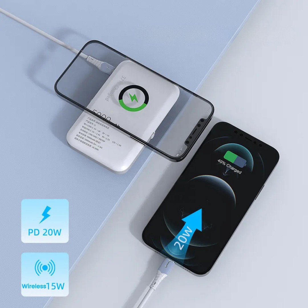 Внешний аккумулятор Qwerty I1 5000mAh 25.5W