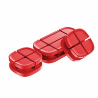 Держатель для проводов Baseus Cross Peas Cable Clip (ACTDJ-01)