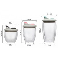 Термокружка с двойным стеклом Xiaomi Portable With Double Glass Coffee Cup (EBWB02MSK)