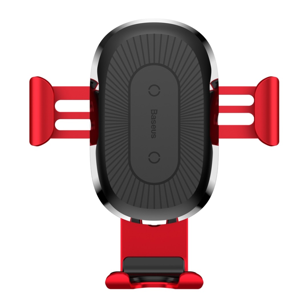 Автомобильный держатель с беспроводной зарядкой Baseus Osculum Type Wireless Charger Gravity Car Mount (WXYL-A01)