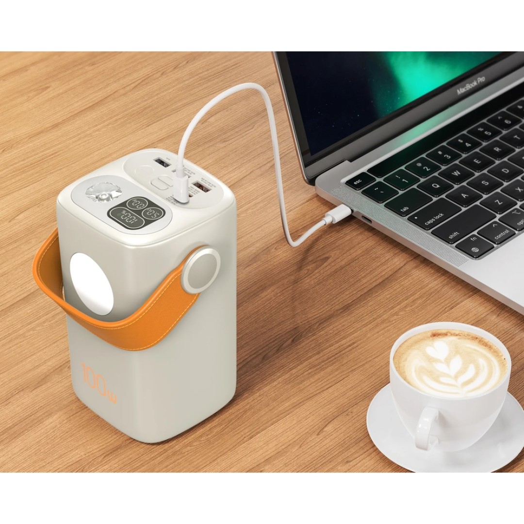 Внешний аккумулятор GREENOE Protable Power bank 60000mah 100w (C100)