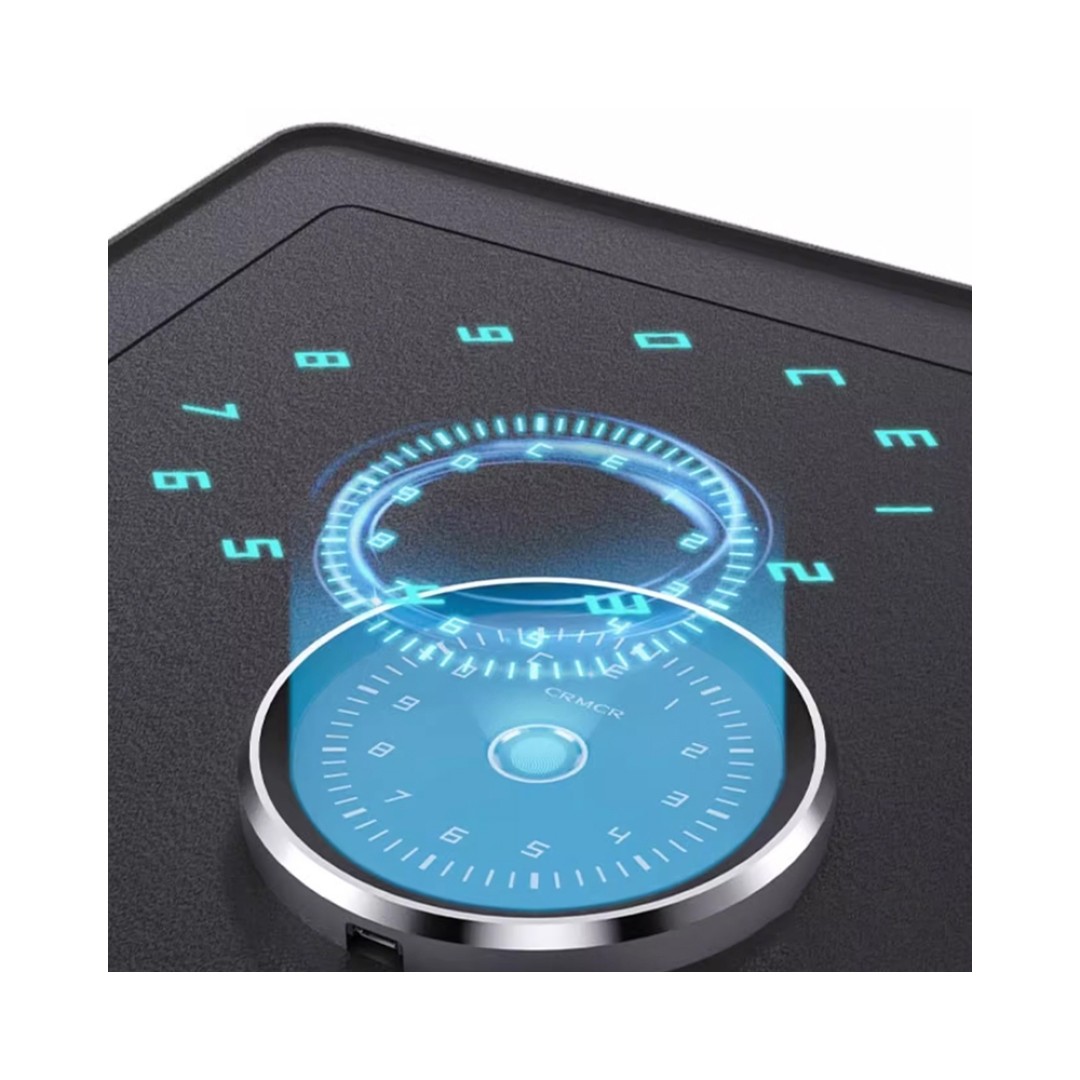 Умный электронный сейф со сканером отпечатка пальцев Xiaomi CRMCR Smart Safe Deposit Box Black (BGX-X1-60MK)