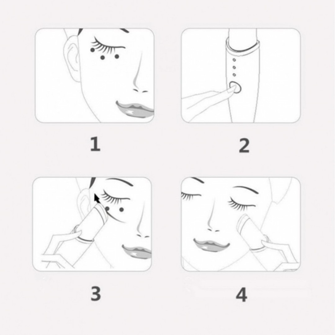 Вибромассажер для лица Xiaomi Touchbeauty Multi-Function Eye Meter (TB-1980K)