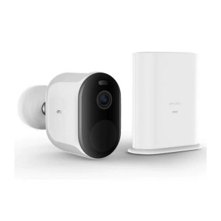 Аккумуляторная IP камера Imilab Outdoor Secucity Camera EC4 (CMSXJ31A) + Хаб Gateway (CMWG31B) EU