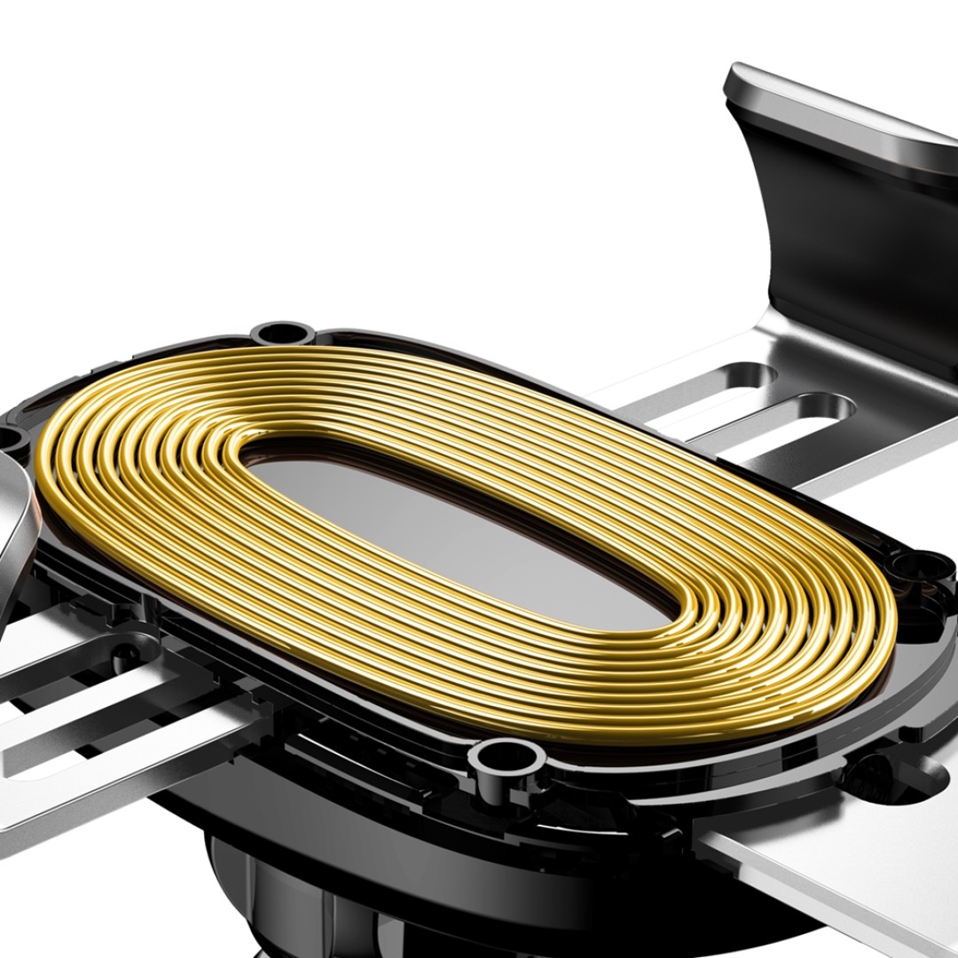 Автомобильный держатель с беспроводной зарядкой Baseus Osculum Type Wireless Charger Gravity Car Mount (WXYL-A01)