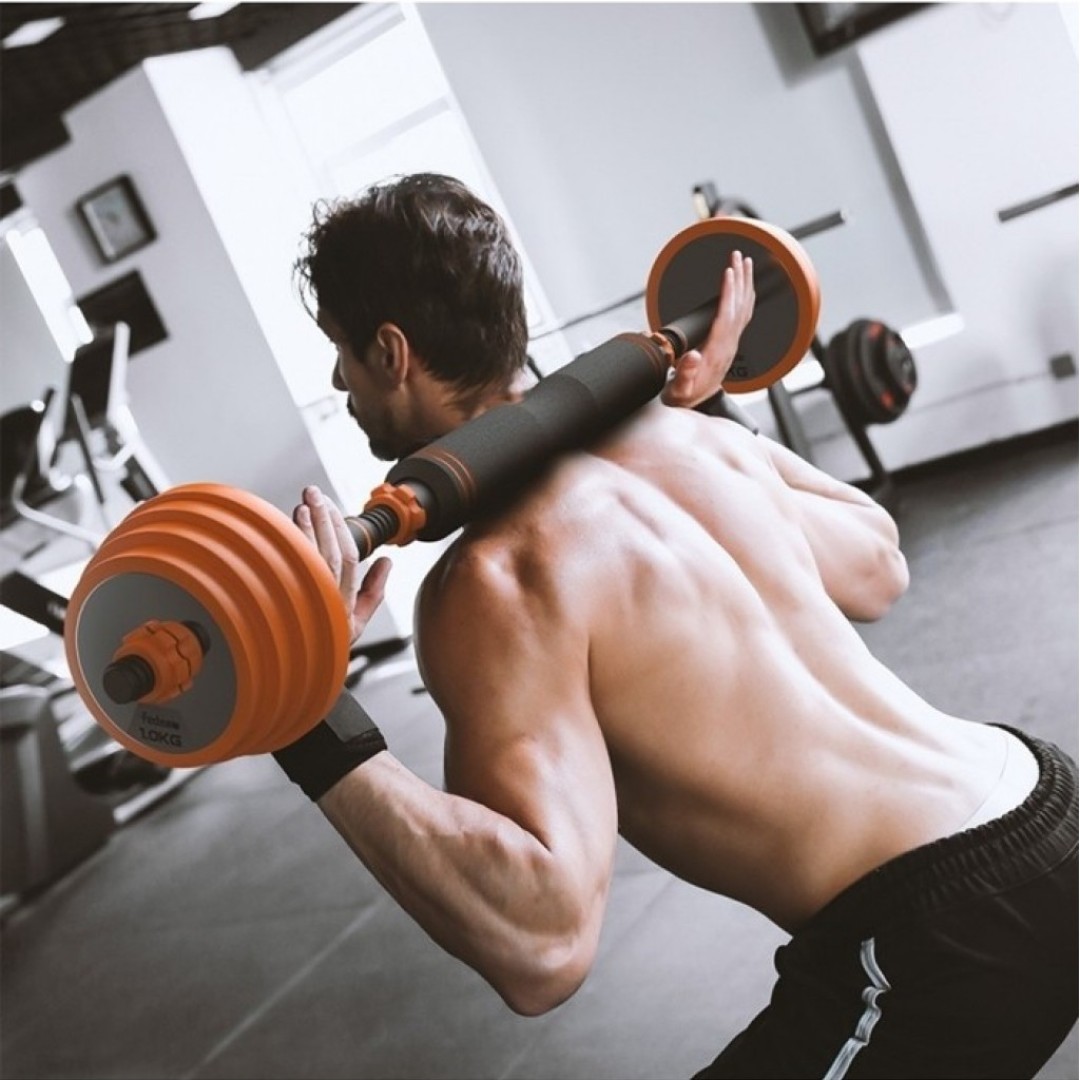 Спортивный набор для фитнеса Xiaomi Fed Filton Steel Home Fitness Dumbbells 15 кг (FED-XM800915)