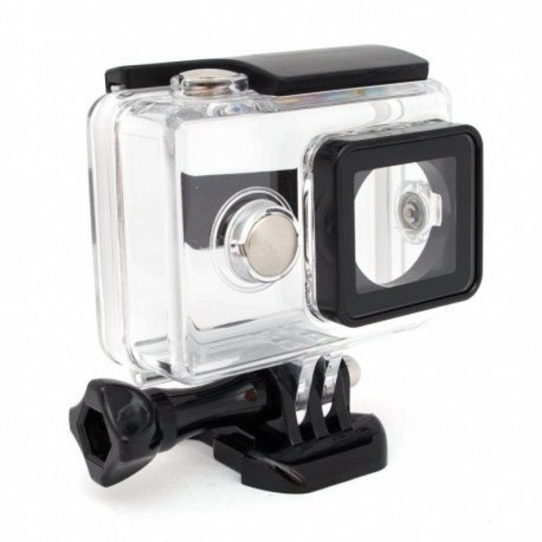 Экшн-камера с аквабоксом в комплекте Xiaomi Yi 4k Action Camera