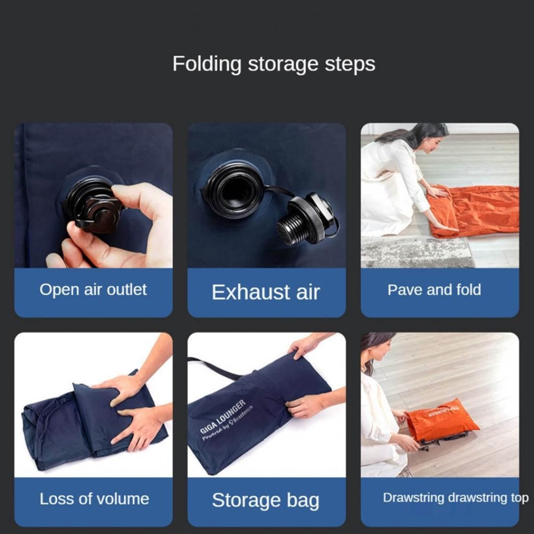 Надувная кровать Xiaomi One Night Inflatable Leisure Bed (GS1)