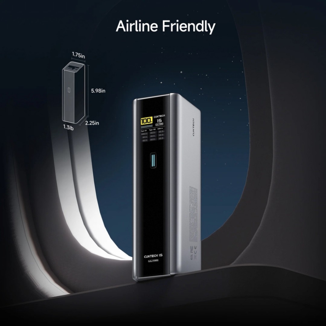 Внешний аккумулятор Xiaomi CUKTECH PB200U 20000mAh 165W