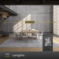 Умный лазерный дальномер Xiaomi HOTO Laser Measure Pro (H-D50/QWCJY002)