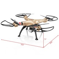 Радиоуправляемый квадрокоптер Syma X8HW с FPV трансляцией Wi-Fi, барометр 2.4G RTF
