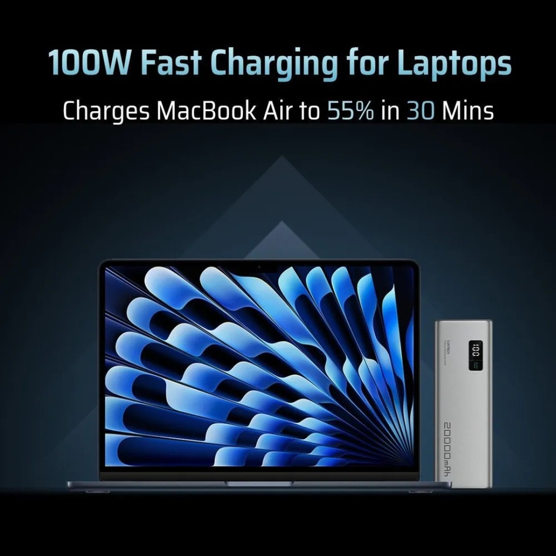 Внешний аккумулятор Xiaomi CUKTECH 20000mAh PB200P 150W Type-C (CUKPB200GLBK)