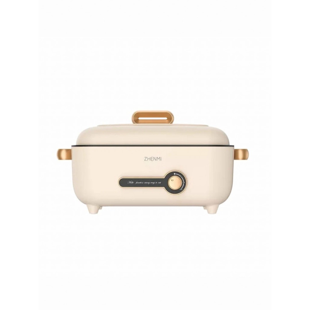 Многофункциональная электрическая кастрюля Xiaomi Zhenmi Multifunctional Electric Hot Pot 4L Creamy White (ZM-ED4001)